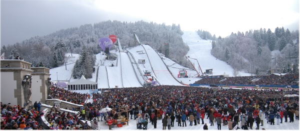 Skispringen Neujahrsspringen der Vierschanzentournee in Garmisch-Partenkirchen
